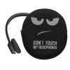 Калъф за слушалки Kwmobile за Logitech H390, черен/бял, неопрен, KWM0000251X001C