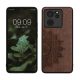 Калъф Kwmobile за Xiaomi 13T/13T Pro, кафяв, дърво, KWM000020IR003C