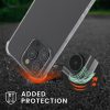 Калъф Kwmobile за Apple iPhone 15 Pro, прозрачен/златист, силикон, KWM000020FE002C