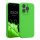 Калъф Kwmobile за Apple iPhone 15 Pro, зелен, силикон, KWM000022OM005C