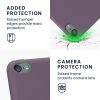 Калъф Kwmobile за Apple iPod Touch 7th/iPod Touch 6th, тъмно лилав, силикон, KWM000010QD062C