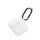 Калъф за слушалки Kwmobile за Apple Airpods 1/Airpods 2, бял, силикон, KWM0000253D001C