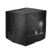 Защитен капак Kwmobile за кошници 5.5L XXL, черен/бял, пластмаса, KWM000023RK002C
