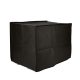 Kwmobile Защитен капак за кошници 5.5L XXL, тъмно сив, пластмаса, KWM000023RL001C