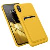 Калъф Kwmobile за Apple iPhone XR, жълт, силикон, KWM0000134H012C