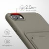 Калъф Kwmobile за Apple iPhone 8/iPhone 7/iPhone SE 2, сив, силикон, KWM0000134I016C
