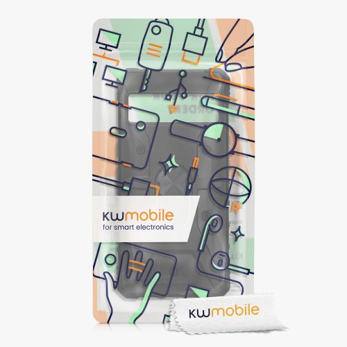 Калъф Kwmobile за Google Pixel 8 Pro, черен, пластмаса, KWM000020JL001C