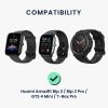 Kwmobile USB кабел за зареждане за Amazfit Bip 3/Bip 3 Pro/GTS 4 Mini, черен, пластмаса, KWM0000253K001C