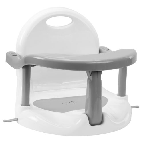 Scaun baie bebelusi Navaris, 6-16 luni, 32x32x28 cm, stabil, albastru, plastic