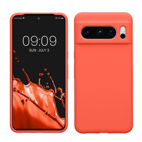 Калъф Kwmobile за Google Pixel 8 Pro, розов, силикон, KWM0000208G033C