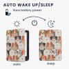 Калъф Kwmobile за Tolino Shine 3, многоцветен, екологична кожа, KWM000009EM029C