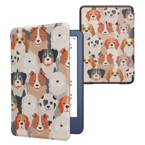 Калъф Kwmobile за Amazon Kindle (2022), многоцветен, еко кожа, KWM000017LI021C
