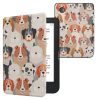 Калъф Kwmobile за Kobo Clara 2E, Многоцветен, Екологична кожа, KWM000017NU050C