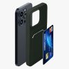 Калъф Kwmobile за Apple iPhone 15 Pro Max, тъмно зелен, силикон, KWM000020EP004C