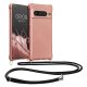 Калъф Kwmobile за Google Pixel 7 Pro, розов, силикон, KWM000020JP001C