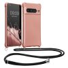 Калъф Kwmobile за Google Pixel 7 Pro, розов, силикон, KWM000020JP001C