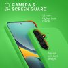 Калъф Kwmobile за Samsung Galaxy A55, зелен, силикон, KWM000021ME009C