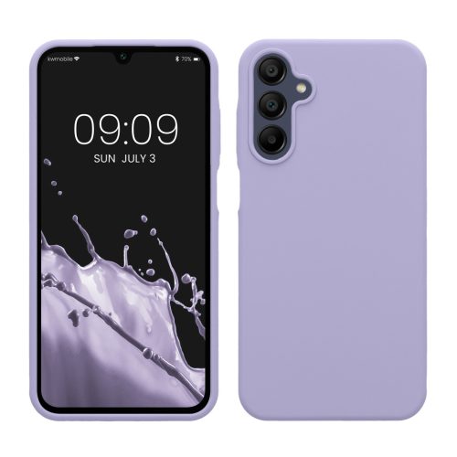 Kwmobile калъф за Samsung Galaxy A15 5G, син, силиконов, KWM000021MF005C