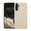 Kwmobile калъф за Samsung Galaxy A15 5G, кремав, силиконов, KWM000021MF006C