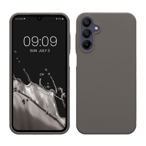 Kwmobile калъф за Samsung Galaxy A15 5G, бежов, силиконов, KWM000021MF008C