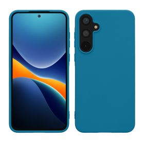   Калъф Kwmobile за Samsung Galaxy A55, син, силикон, KWM000021MG014C