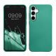 Калъф Kwmobile за Samsung Galaxy A55, зелен, силикон, KWM000021MI004C