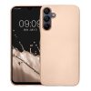 Калъф Kwmobile за Samsung Galaxy A15 5G, златен, силикон, KWM000021MJ005C