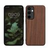 Калъф Kwmobile за Samsung Galaxy A55, кафяв, дърво, KWM000021MM001C