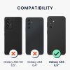 Калъф Kwmobile за Samsung Galaxy A55, кафяв, дърво, KWM000021MM001C