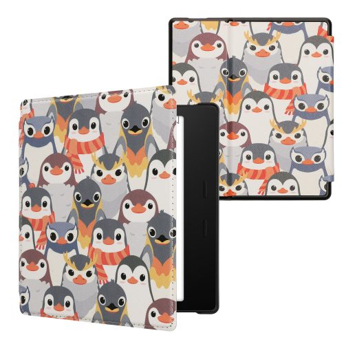 Калъф Kwmobile за Amazon Kindle Oasis 10, многоцветен, екологична кожа, KWM000010AE059C