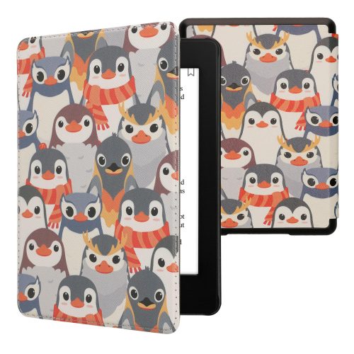 Капак Kwmobile за Amazon Kindle Paperwhite 11, многоцветен, екологична кожа, KWM000017FL026C