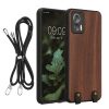 Калъф Kwmobile за Motorola Edge 30 Neo, кафяв, дърво, KWM000022PA001C