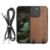 Калъф Kwmobile за Apple iPhone 14 Pro Max, кафяв, дърво, KWM000022PF001C