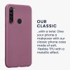 Калъф Kwmobile за Xiaomi Redmi Note 8, бордо, силикон, KWM000010LR007C