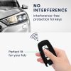 Капак за автомобилен ключ Kwmobile за BMW 4 бутона - Smart Key, черен, силикон, KWM0000256F001C