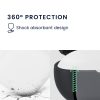 Калъф за слушалки Kwmobile за Samsung Galaxy Buds FE, бял, силикон, KWM0000256R002C