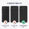 Калъф Kwmobile за Samsung Galaxy A05s, зелен, силикон, KWM000021MW013C