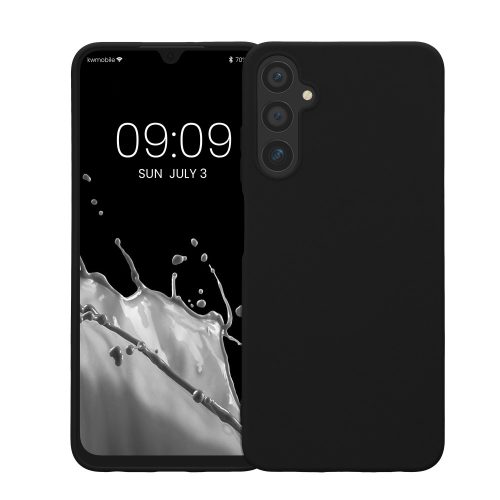 Калъф Kwmobile за Samsung Galaxy A05s, черен, силикон, KWM000021MY001C