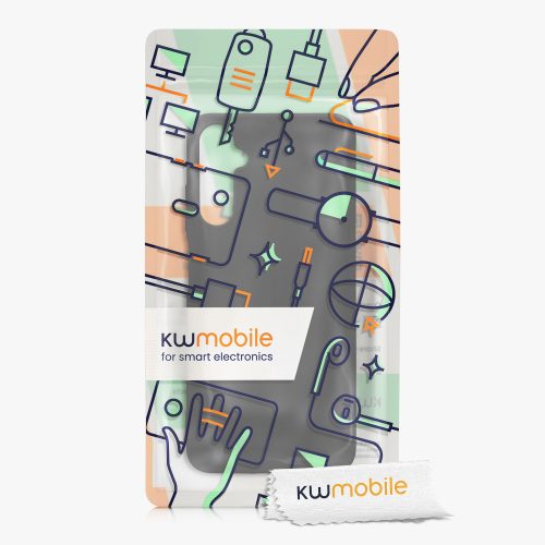 Калъф Kwmobile за Samsung Galaxy A05s, черен, силикон, KWM000021MY001C