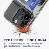 Калъф Kwmobile за Apple iPhone 15 Pro, прозрачен, пластмасов, KWM000022PI001C