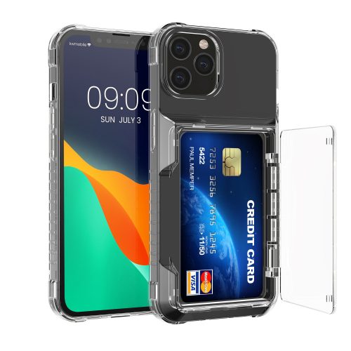 Калъф Kwmobile за Apple iPhone 12/iPhone 12 Pro, прозрачен, пластмасов, KWM000022PO001C