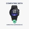 Каишка Kwmobile за Coros PACE 2/Apex 42 мм, черна, силикон, KWM0000257I001C