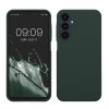 Kwmobile калъф за Samsung Galaxy A25, тъмнозелен, силиконов, KWM000021MV012C