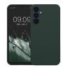 Kwmobile калъф за Samsung Galaxy A25, тъмнозелен, силиконов, KWM000021MV012C