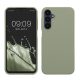 Kwmobile калъф за Samsung Galaxy A25, светло зелен, силиконов, KWM000021MV013C