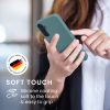 Kwmobile калъф за Samsung Galaxy A25, светло зелен, силиконов, KWM000021MV017C