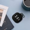 Калъф за слушалки Kwmobile за Anker Soundcore Liberty 4 NC, черен/бял, силикон, KWM0000257Q001C