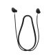 Комплект от 2 каишки за слушалки Kwmobile за Anker Soundcore Space A40, черни, силиконови, KWM0000257S001C