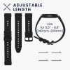 Комплект 2 каишки Kwmobile за Xiaomi Mi Watch Color Sport/S1 Active, черен, силикон, KWM000016JX005C