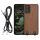 Kwmobile Кейс за Samsung Galaxy A52/Galaxy A52 5G/Galaxy A52s 5G, Кафяв, Дървен/Силиконов, KWM000021NY001C